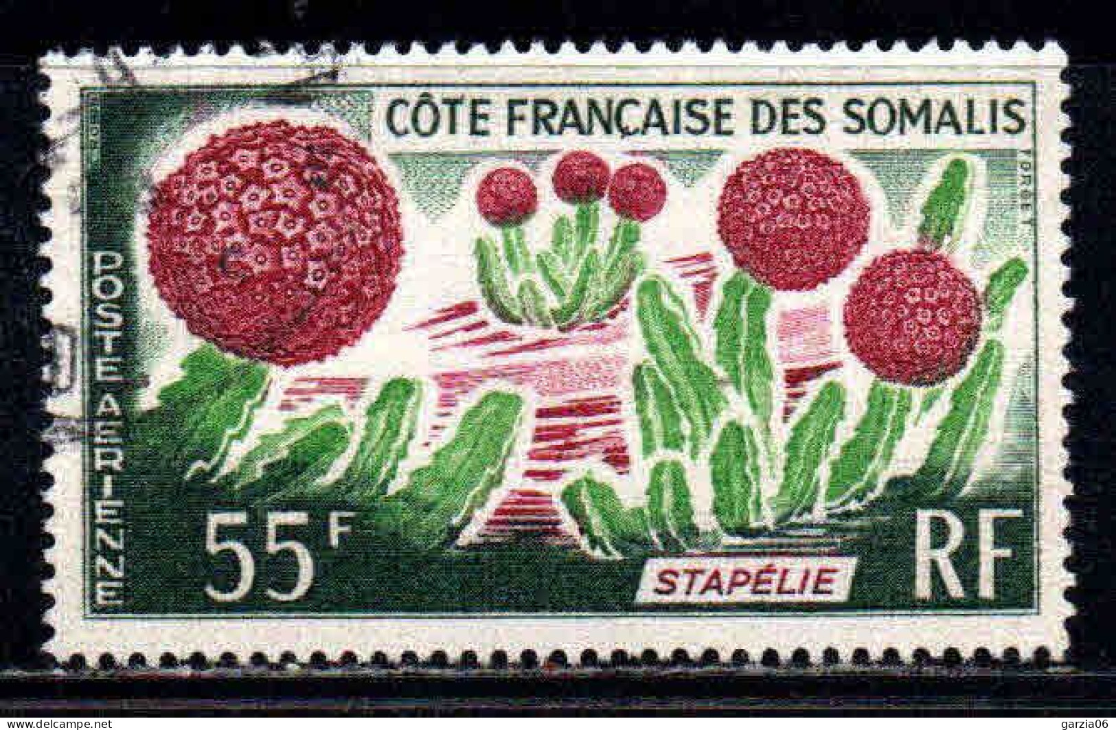 Cote Des Somalis  - 1966 - Cactus -  PA 47 - Oblit - Used - Used Stamps