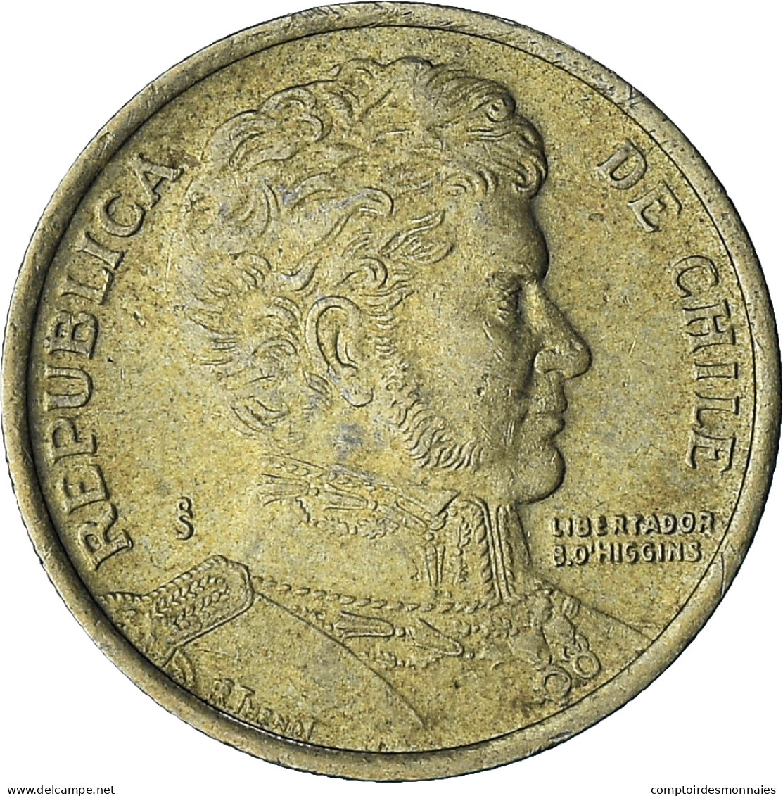 Chili, 10 Pesos, 2003 - Chili