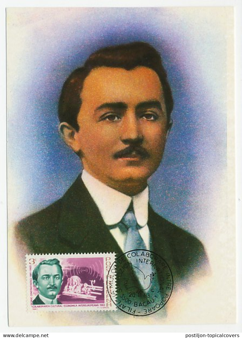 Maximum Card Romania 1983 George Constantinescu - Scientist - Engineer - Inventor - Other & Unclassified