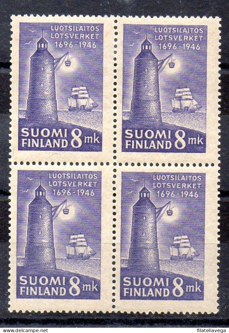 Finlandia Bloque De Cuatro Nº Yvert 314 ** - Nuovi