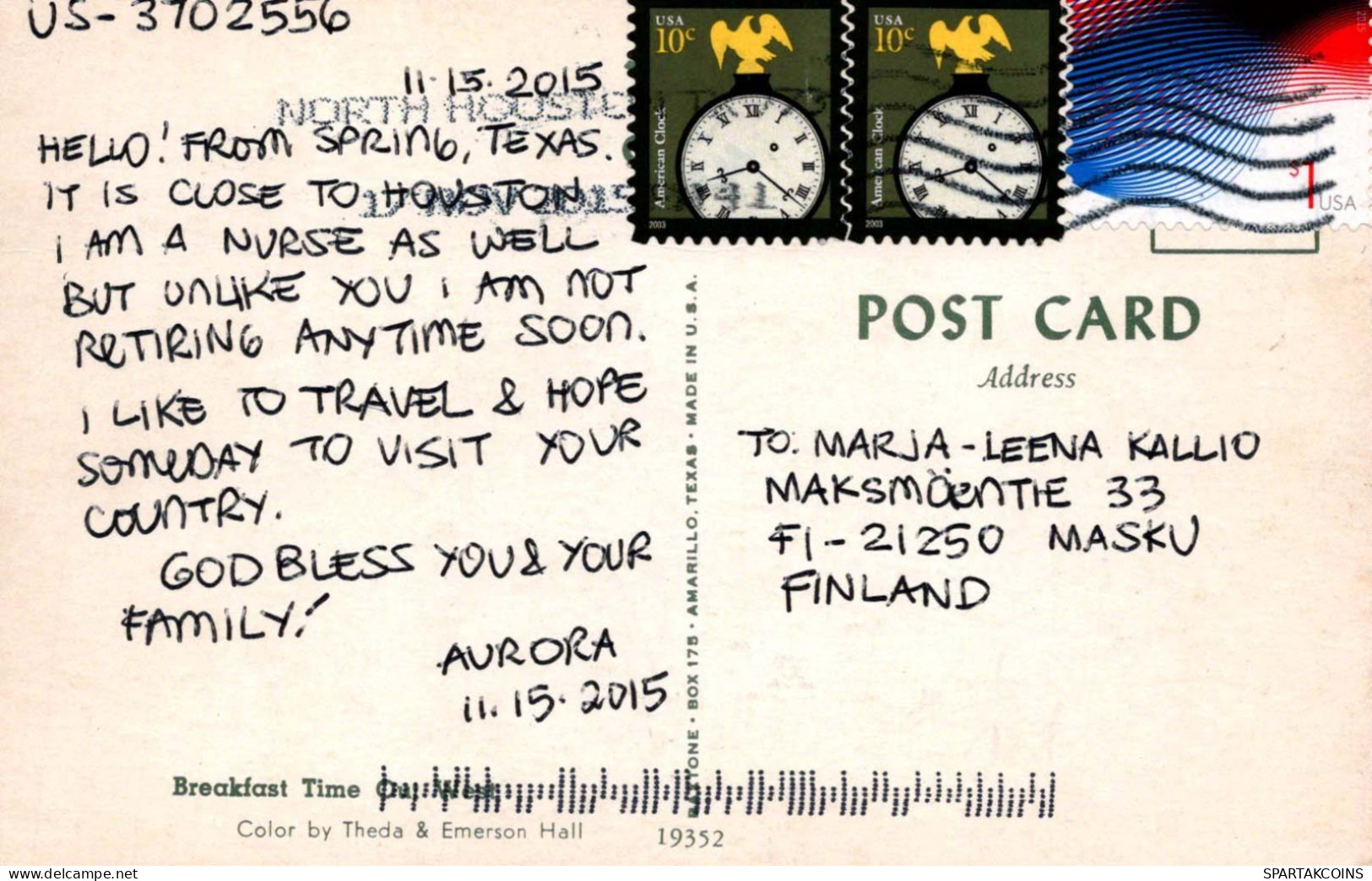 CABALLO Vintage Tarjeta Postal CPSMPF #PKG934.ES - Pferde