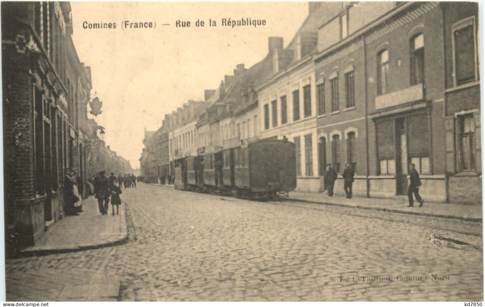 Comines - Rue De La Republique - Comines-Warneton - Komen-Waasten