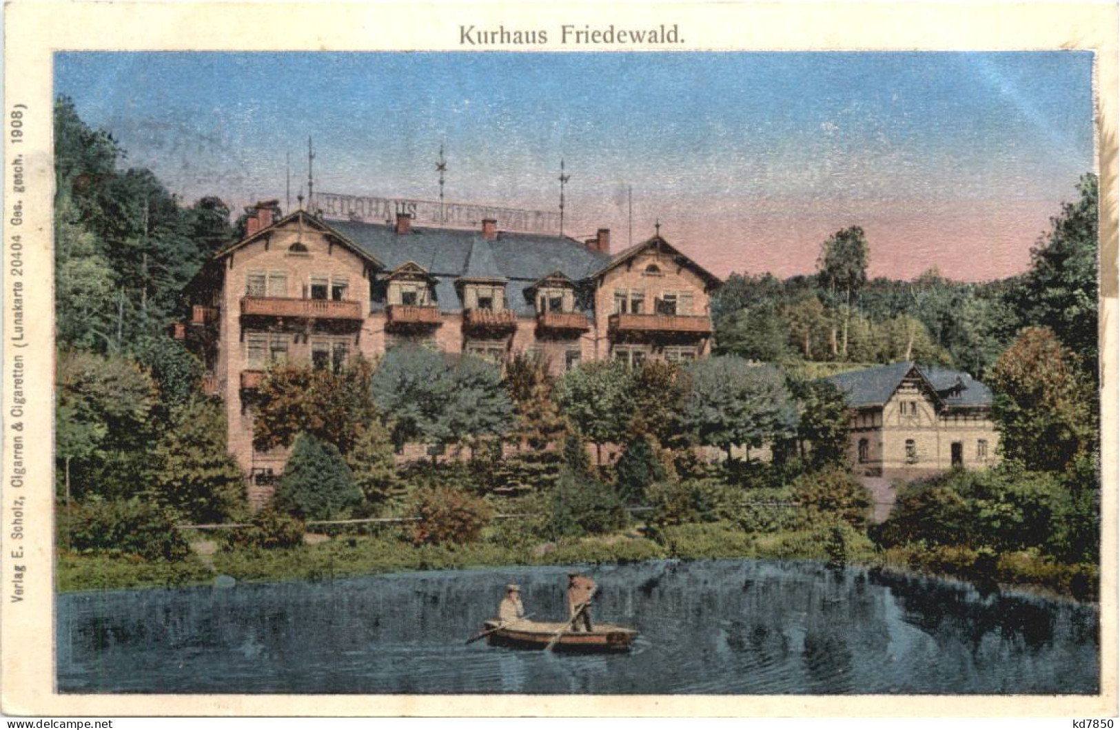 Moritzburg - Kurhaus Friedewald - Lunakarte - Moritzburg