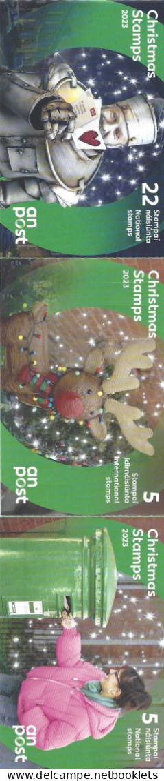 IRELAND, Booklet 252/254, 2023, Christmas, 3 Booklets - Libretti