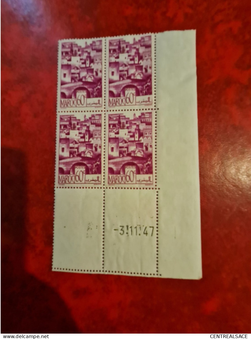 MAROC COIN DATE 3/11/1947  N° 249 - Unused Stamps