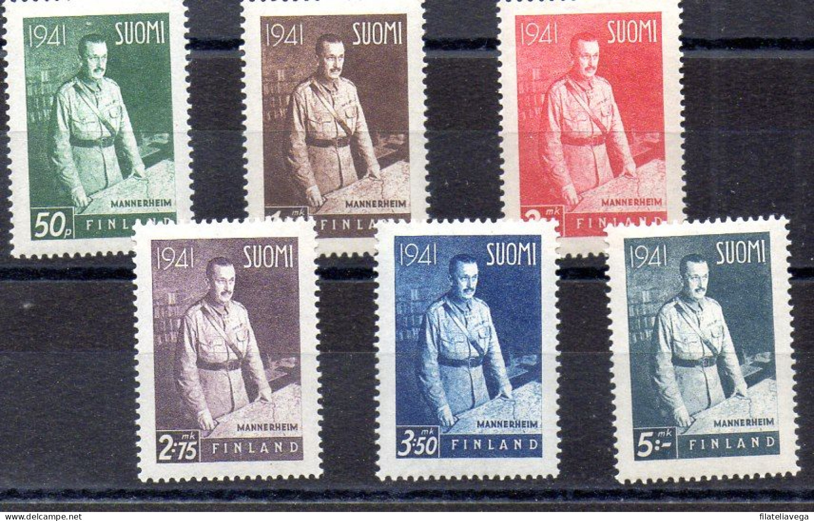 Finlandia Serie Nº Yvert 234/39 ** - Nuevos