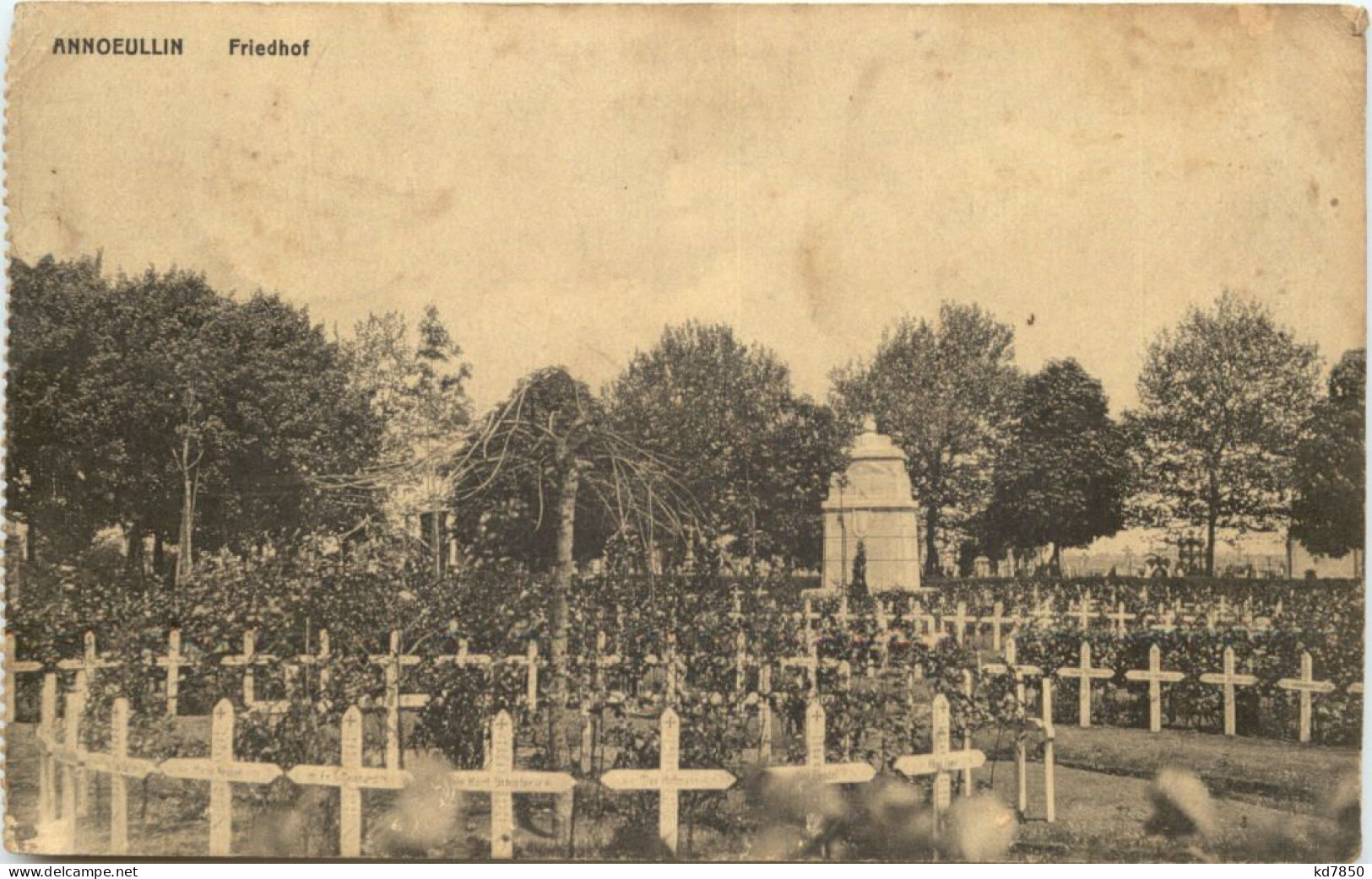 Annoeullin - Friedhof - Feldpost 30. Inf Division - Soldatenfriedhöfen