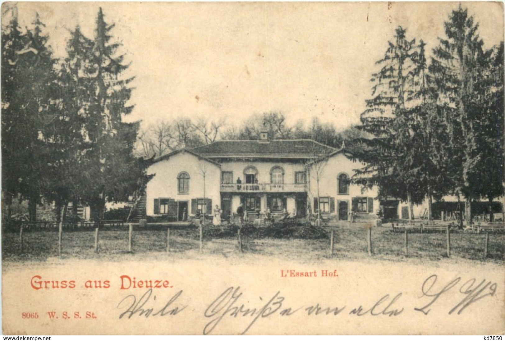 Gruss Aus Dieuze - L Essart Hof - Dieuze