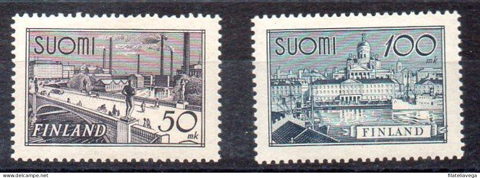 Finlandia Serie Nº Yvert 251/52 ** - Unused Stamps