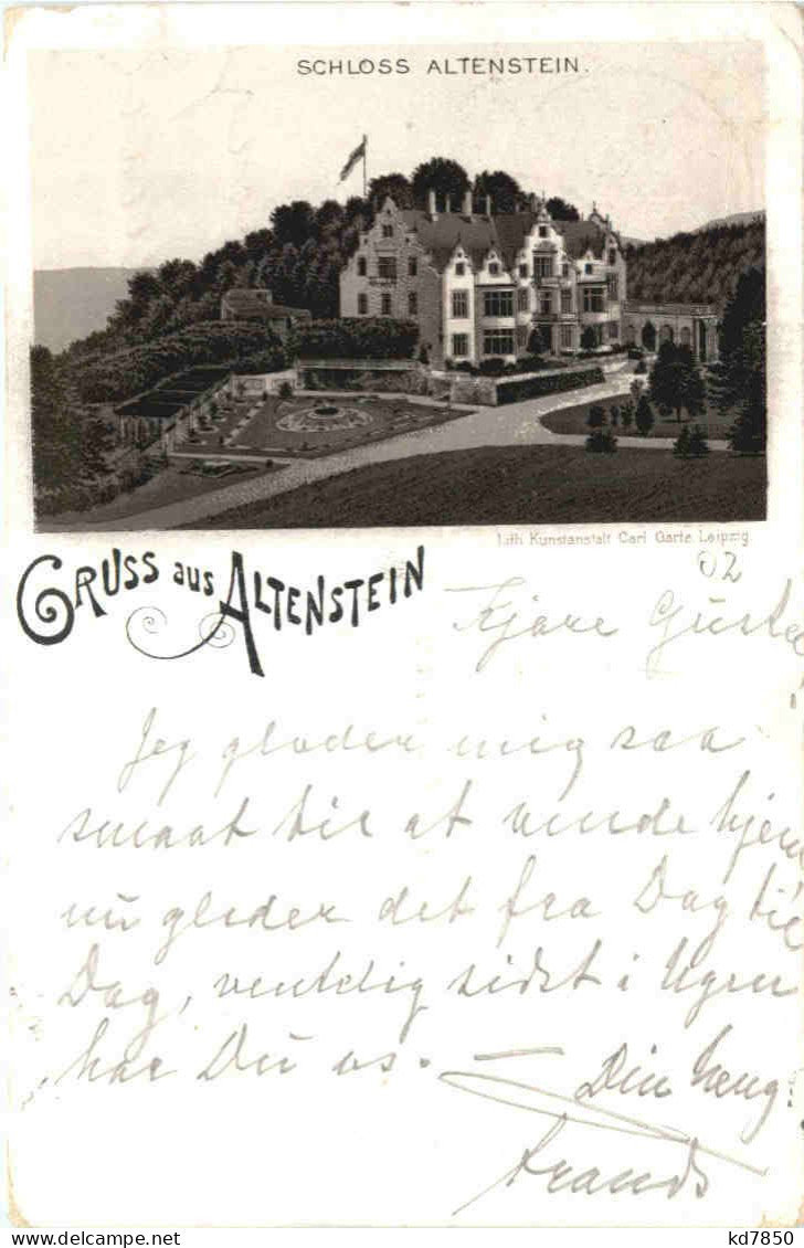 Gruss Aus Altenstein - Litho - Bad Liebenstein - Bad Liebenstein