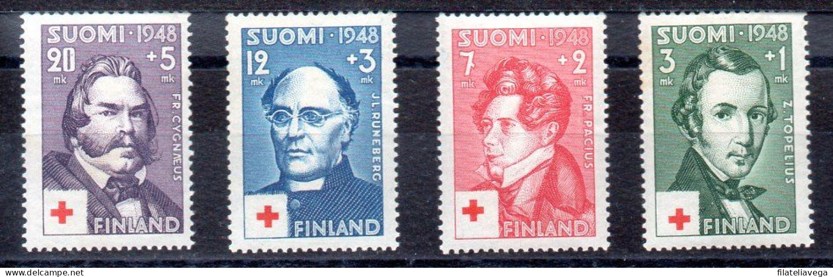 Finlandia Serie Nº Yvert 334/37 ** - Nuevos