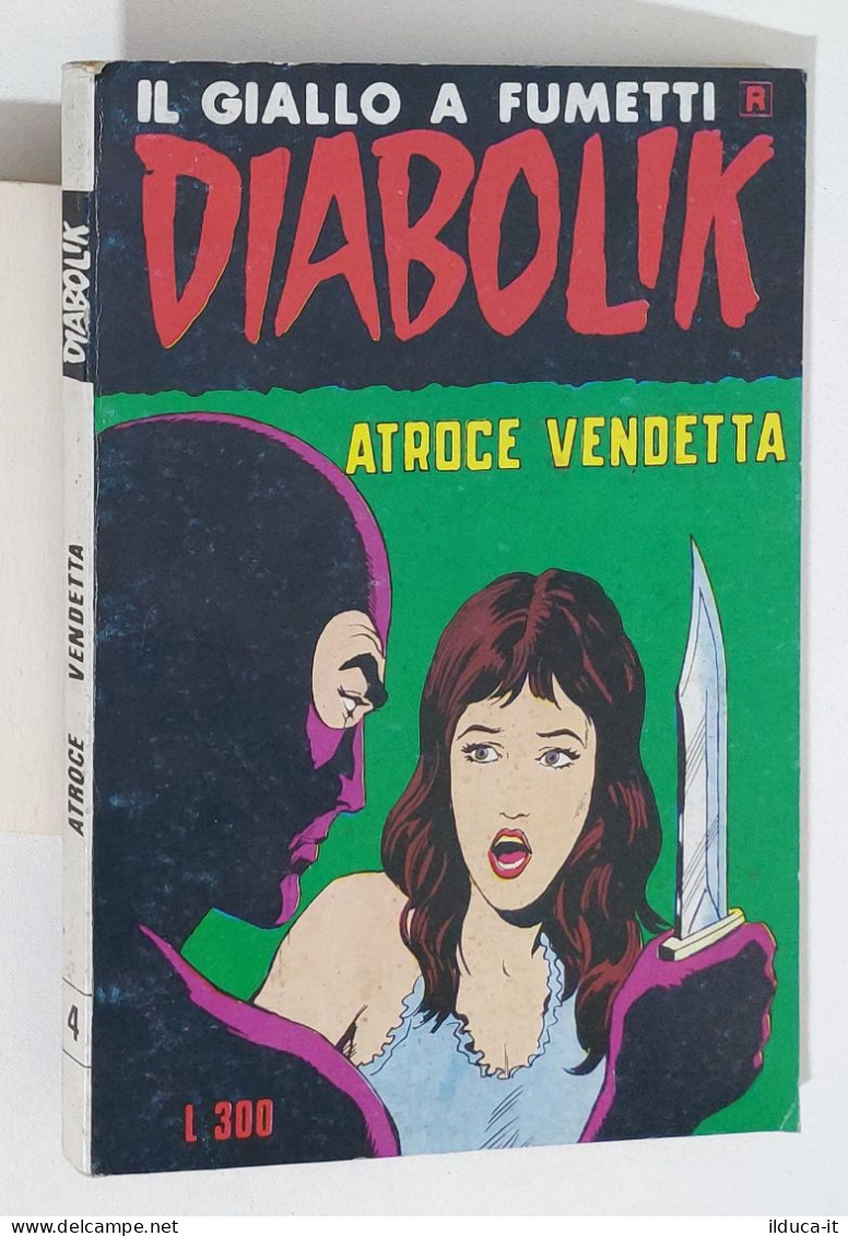 60920 DIABOLIK R Ristampa N. 4 - Atroce Vendetta - Diabolik