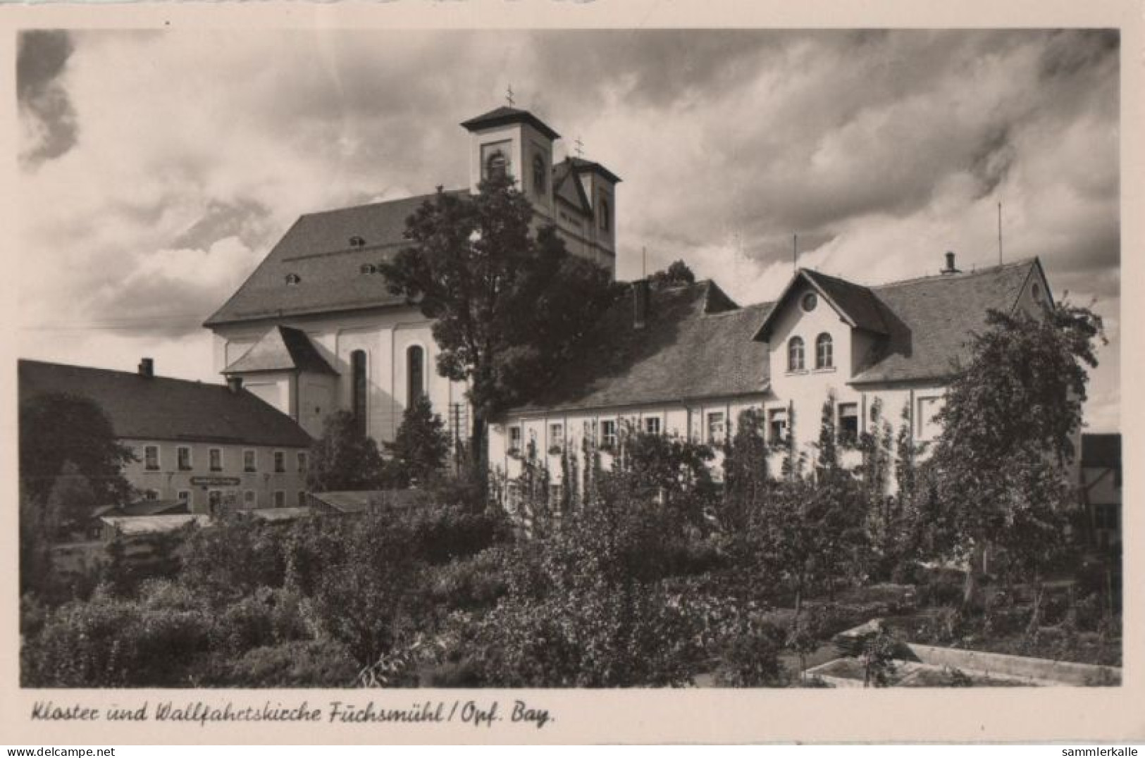71382 - Fuchsmühl - Kloster Und Wallfahrtskirche - Ca. 1955 - Tirschenreuth