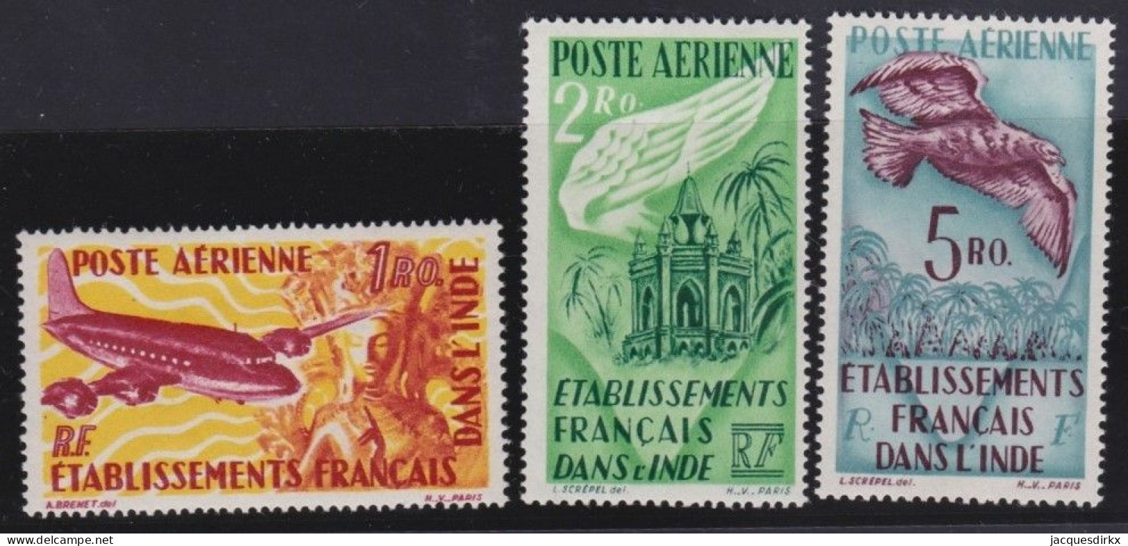 Inde  .  Y&T   .    PA 18/20    .      *    .    Neuf Avec Gomme - Unused Stamps