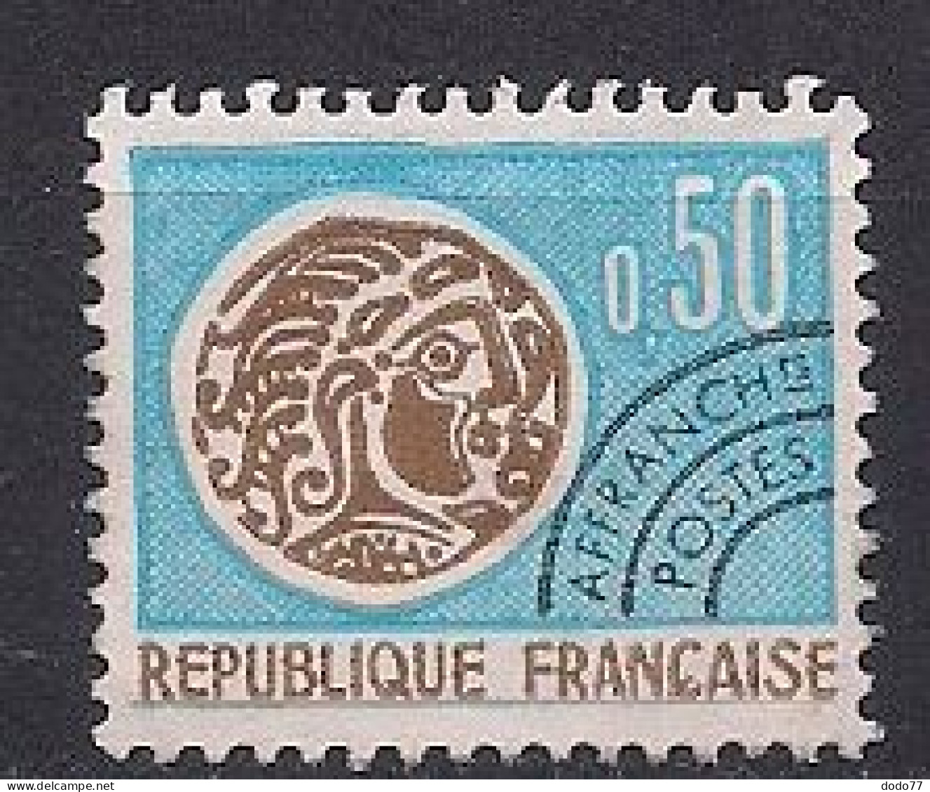 FRANCE   PREOBLITERE    N°  128    OBLITERE - 1964-1988