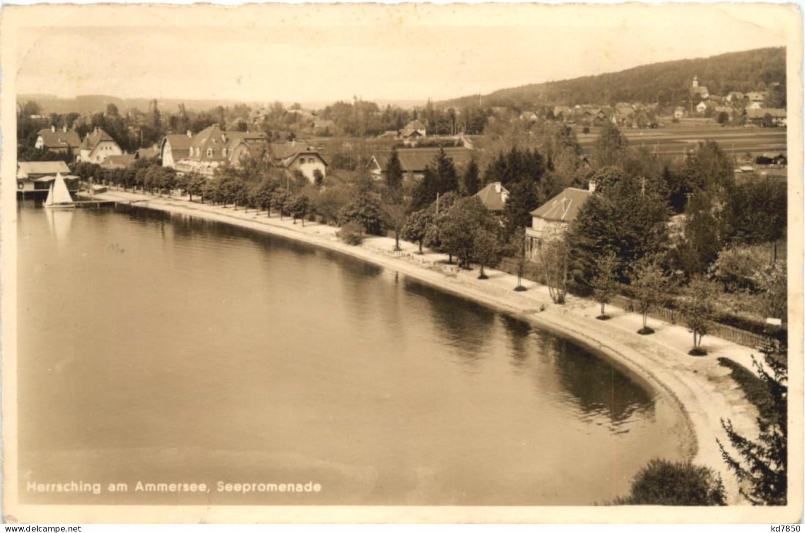 Herrsching Am Ammersee, Seepromenade - Herrsching