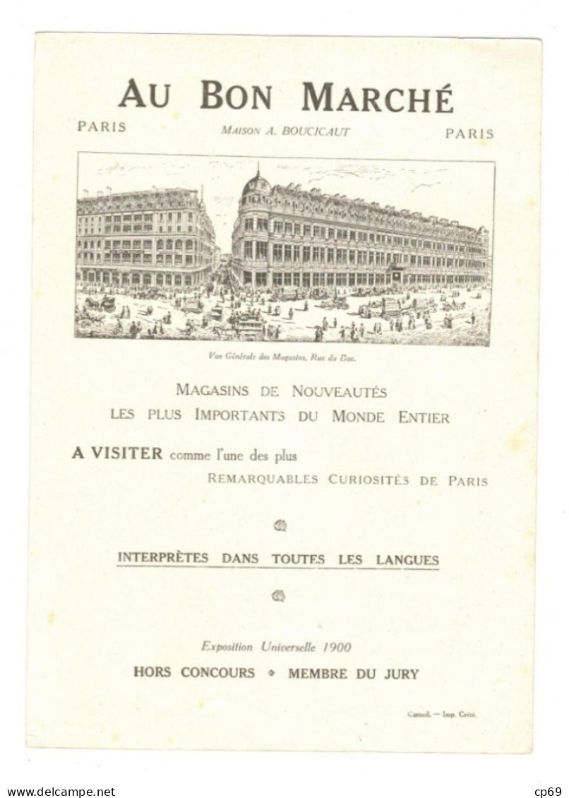 Chromo Au Bon Marché CR-1 - N°5 Maréchal Des Logis-Chef De Carabiniers Premier Empire Militaire Military En B.Etat - Au Bon Marché