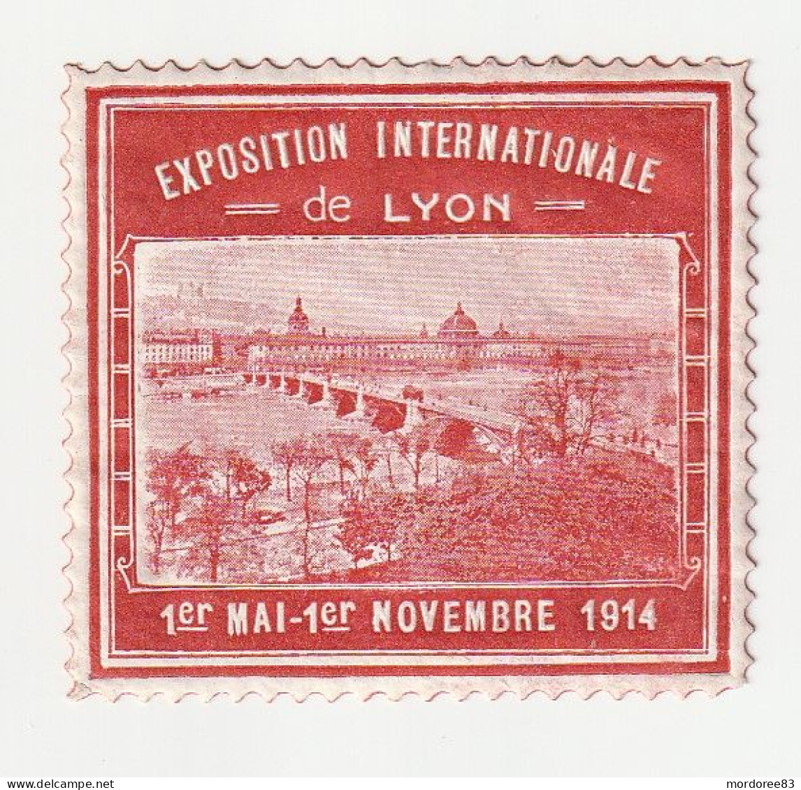 EXPOSITION INTERNATIONALE LYON 1914 - Expositions Philatéliques