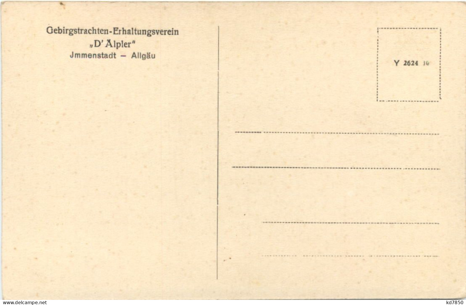 Immenstadt - Gebirgstrachen Erhaltungsverein - Immenstadt