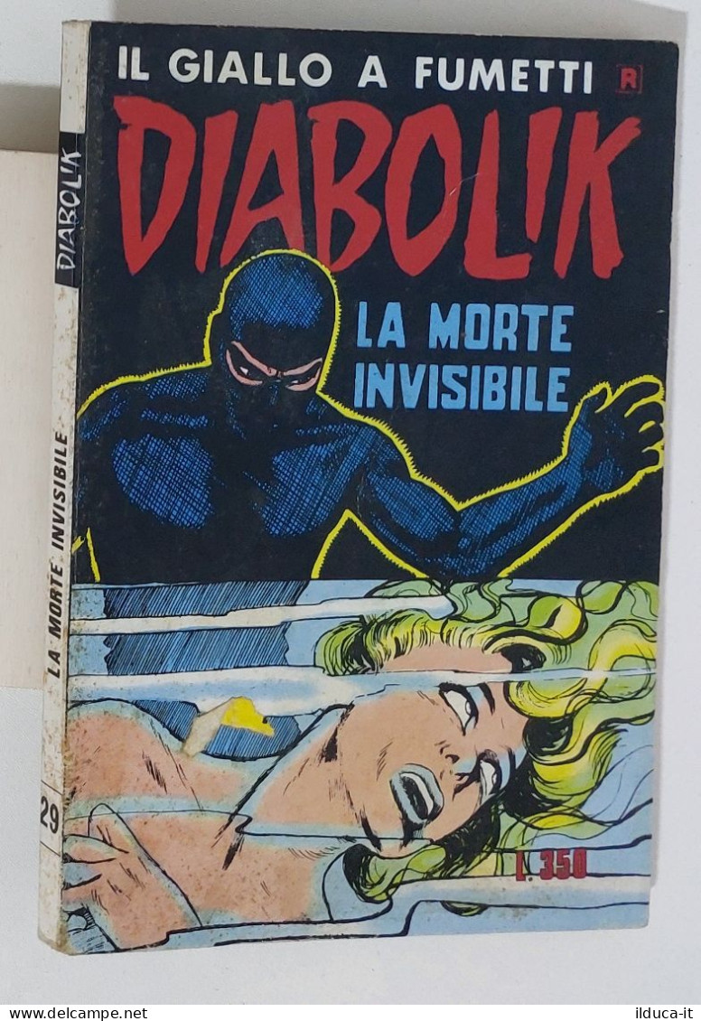 60930 DIABOLIK R Ristampa N. 29 - La Morte Invisibile - Diabolik