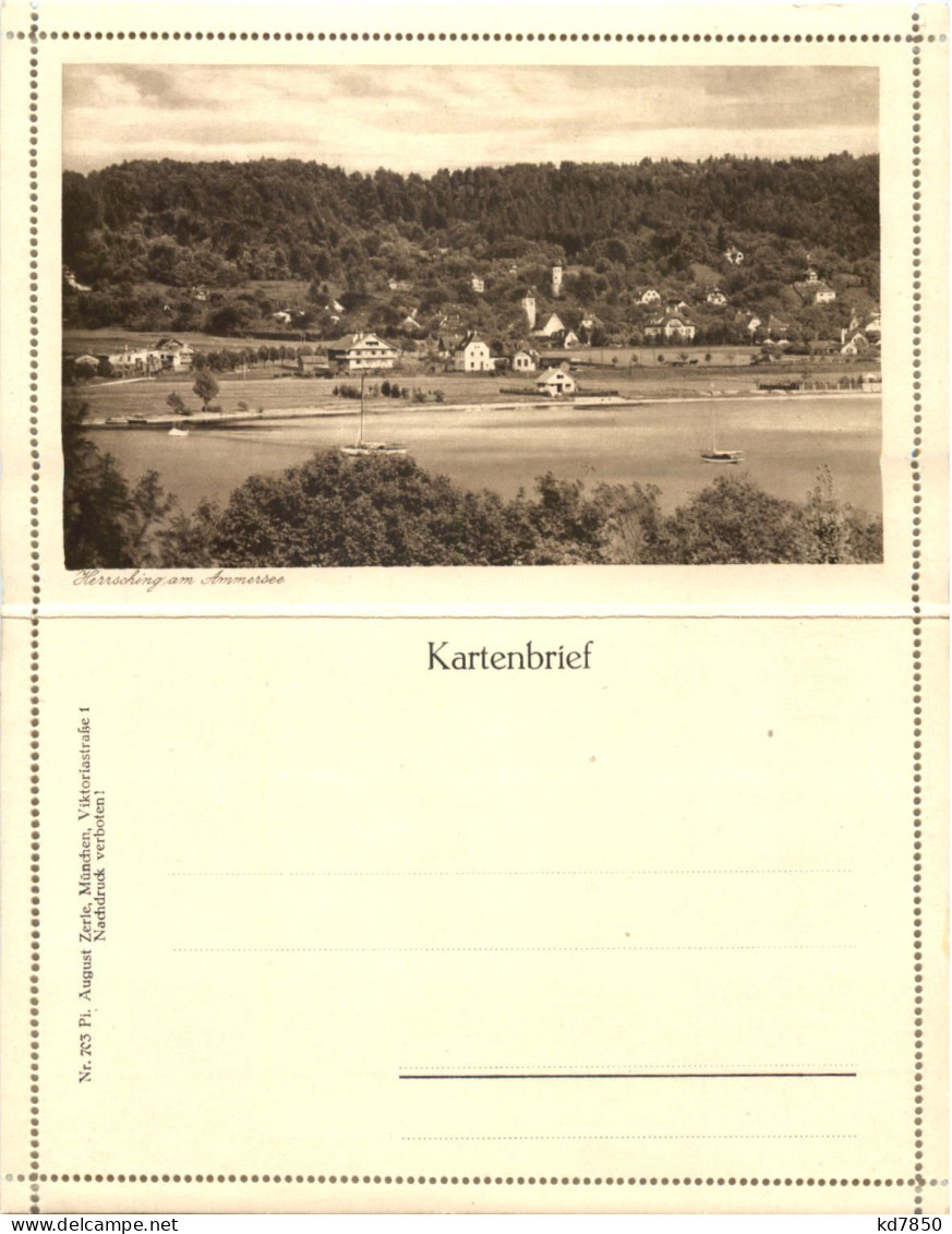 Herrsching Am Ammersee - Kartenbrief - Herrsching