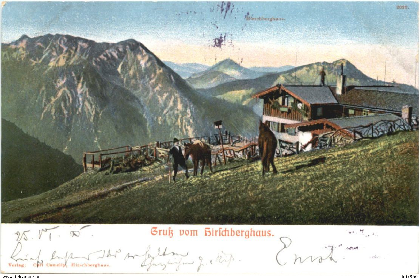 Gruss Vom Hirschberghaus - Tegernsee - Tegernsee