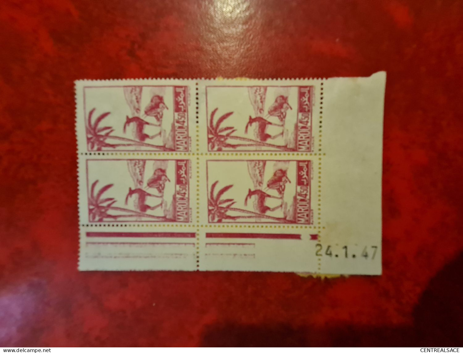 MAROC COIN DATE N° 231 B    DU 24/1/1947 - Unused Stamps