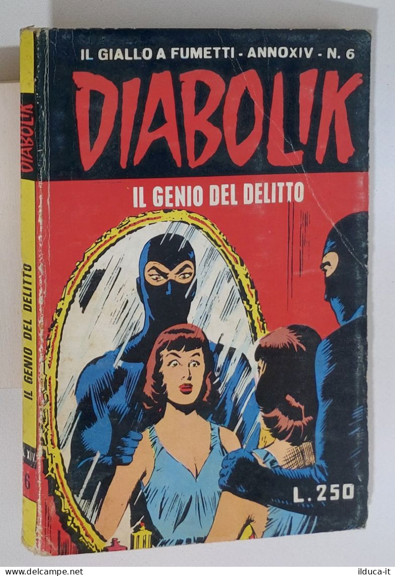 60932 DIABOLIK 1975 A. XIV N. 6 - Il Genio Del Delitto - Diabolik
