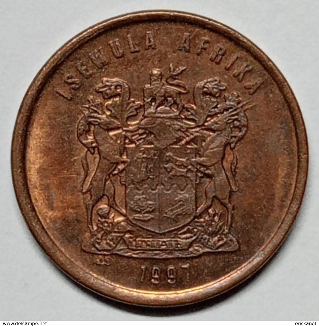 SOUTH AFRICA 1997 1 CENT - Sud Africa