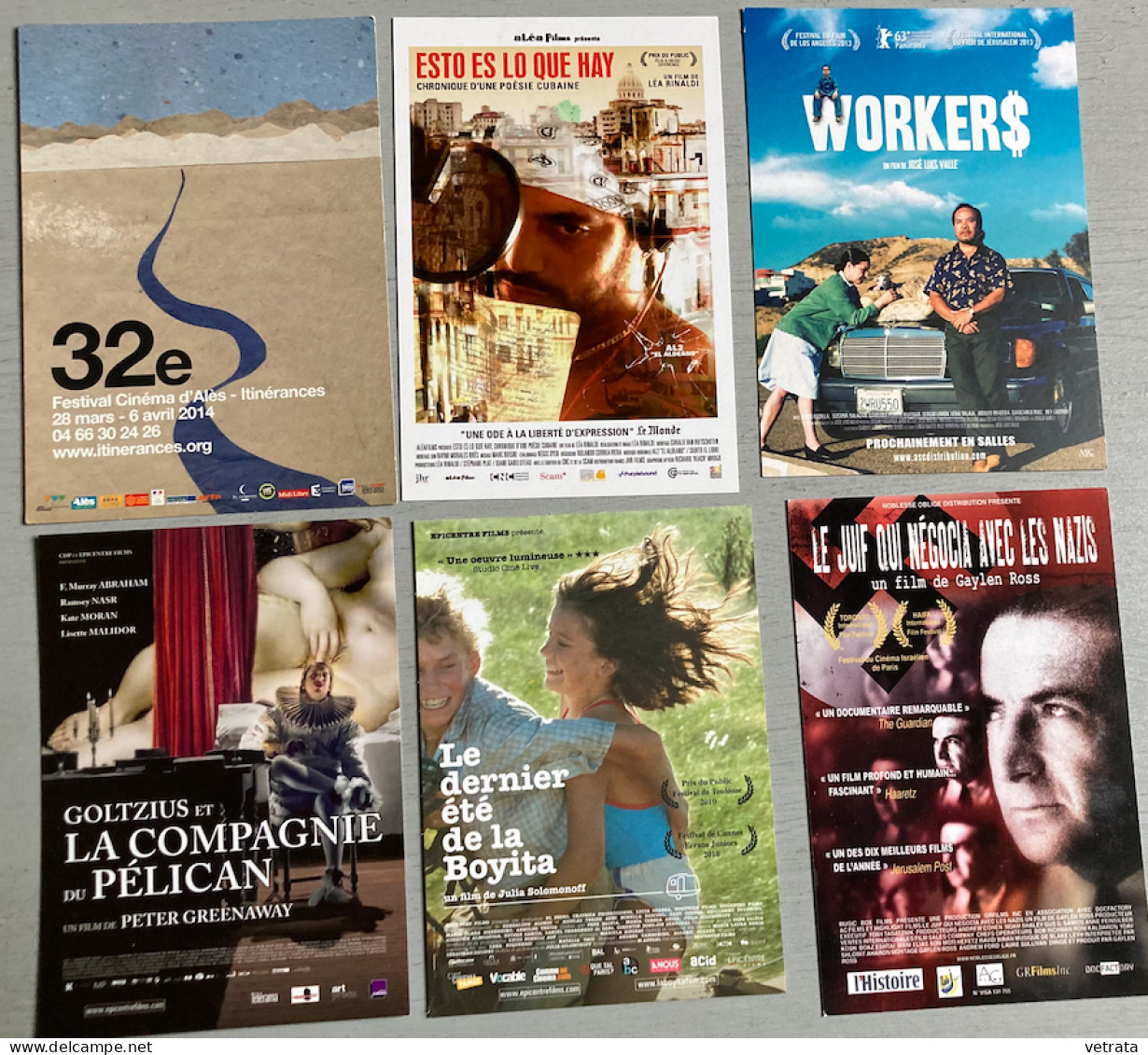 CINÉMA : 18 Cartes (Films-format Carte Postale) + Bloc (5 Cartes-3 Jours à Quiberon) - Altri & Non Classificati