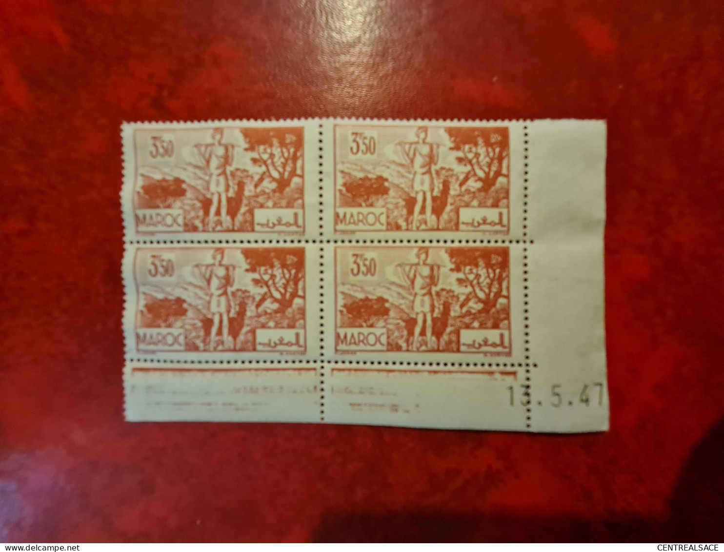 MAROC COIN DATE N° 231 A    DU 13/5/1947 - Unused Stamps