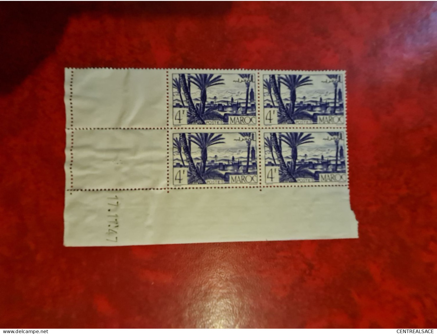 MAROC COIN DATE N° 255    DU 17/11/1947 - Unused Stamps