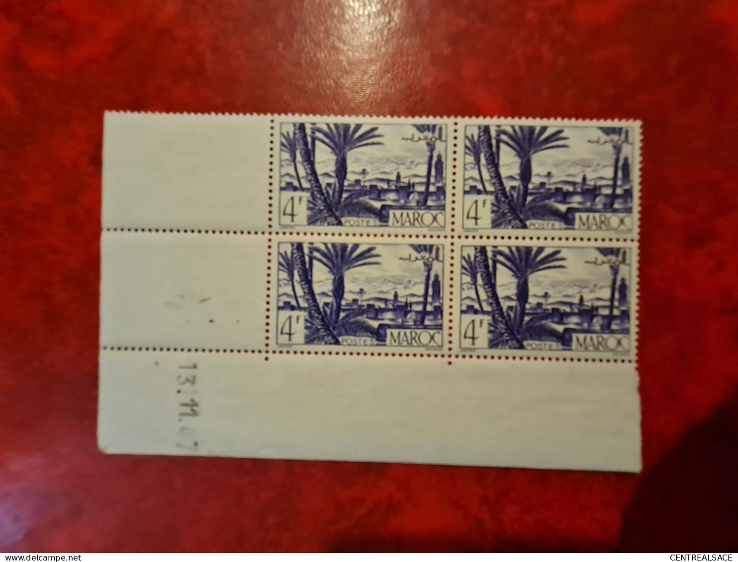 MAROC COIN DATE N° 255    DU 13/11/1947 - Unused Stamps