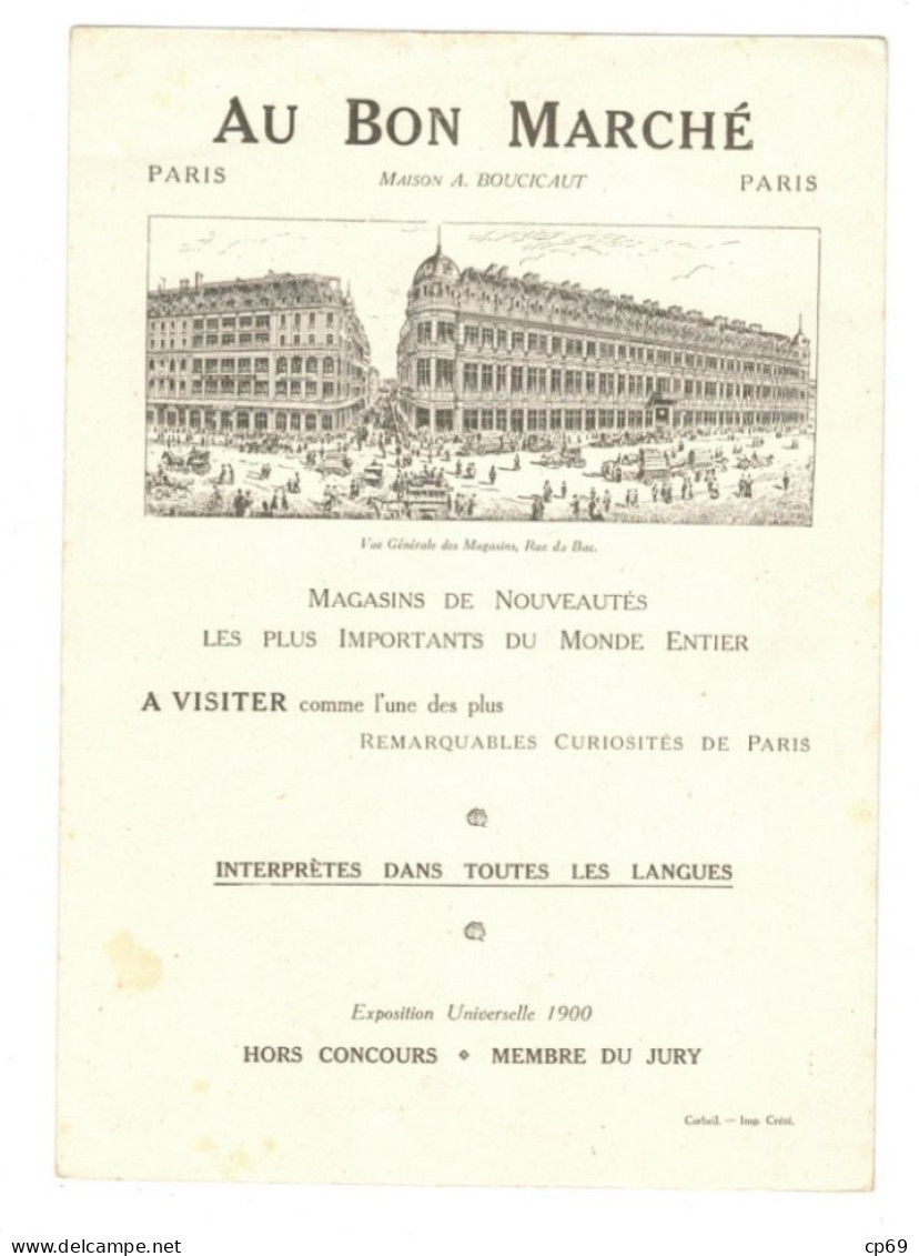 Chromo Au Bon Marché CR-1 - N°7 Tambour Major Et Petit Tambour Des Grenadiers De La Garde Premier Empire Militaire - Au Bon Marché