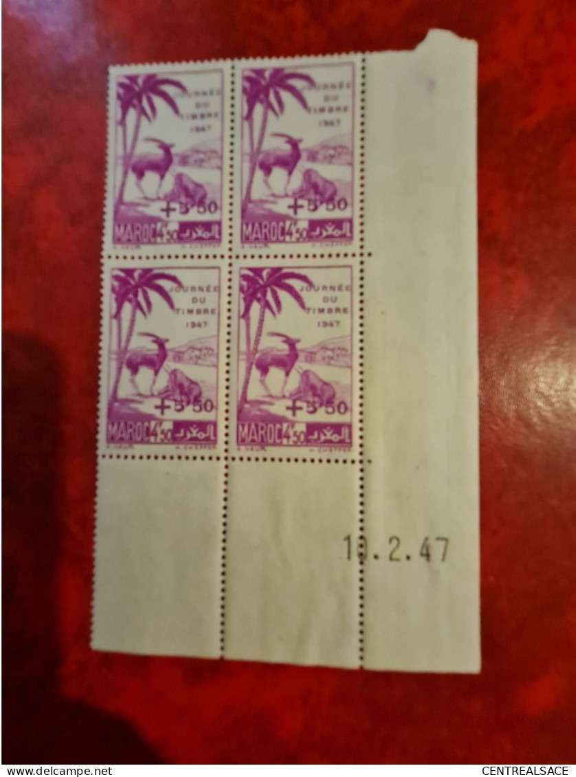 MAROC COIN DATE N° 244    DU 10/2/1947 - Unused Stamps