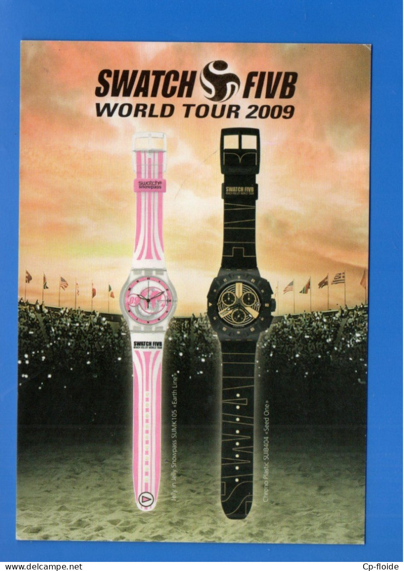 SPORT . BEACH VOLLEYBALL . " SWATCH FIVB WORLD TOUR 2009 " - Réf. N°38825 - - Voleibol