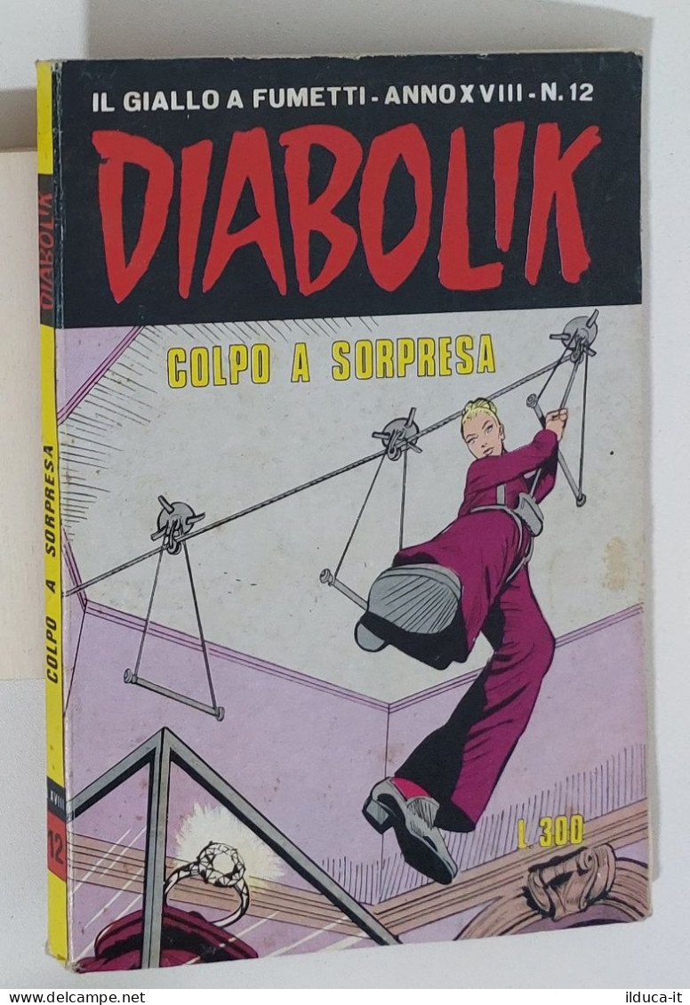 60969 DIABOLIK 1979 A. XVIII N. 12 - Colpo A Sorpresa - Diabolik