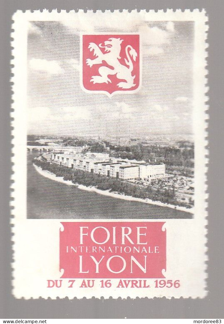 FOIRE INTERNATIONALE DE LYON 1956 NEUF* - Exposiciones Filatelicas