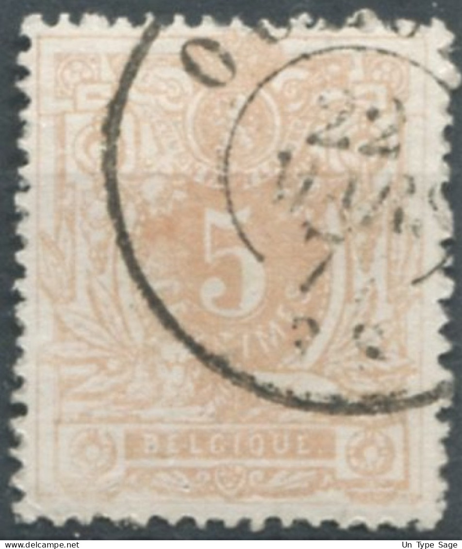 Belgique COB N°28 - Cachet (ambulant) OUEST - (F917) - Ambulantes