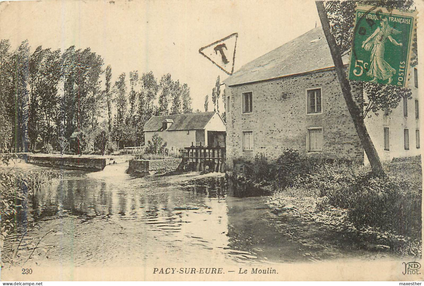 PACY Sur EURE Le Moulin ( A Eau ) - Pacy-sur-Eure