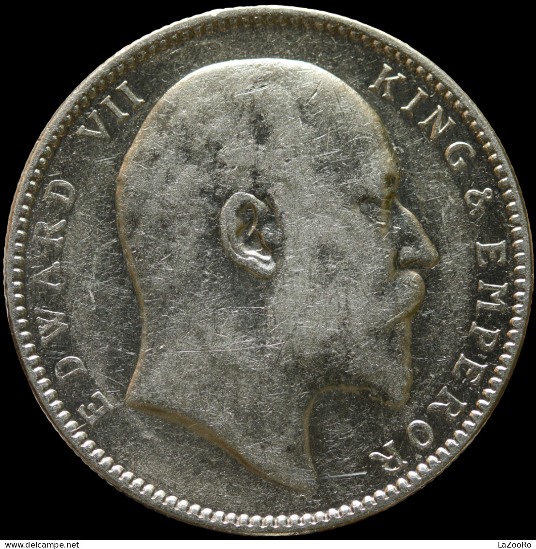 LaZooRo: British India 1 Rupee 1906 XF - Silver - Kolonien
