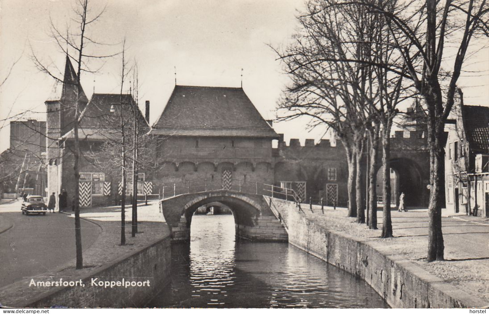 Netherland - Amersfoort - Koppelpoort - Bridge - Gracht - Car - Opel Olympia - Nice Stamp - Amersfoort