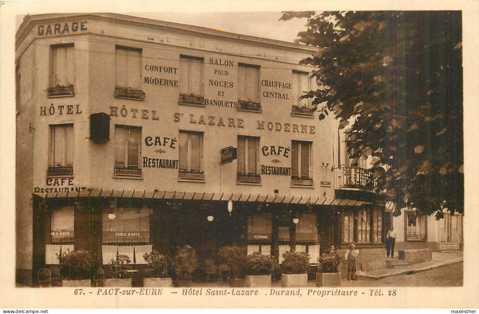 PACY Sur EURE Hotel Saint Lazare M.Durand Propriétaire - Pacy-sur-Eure