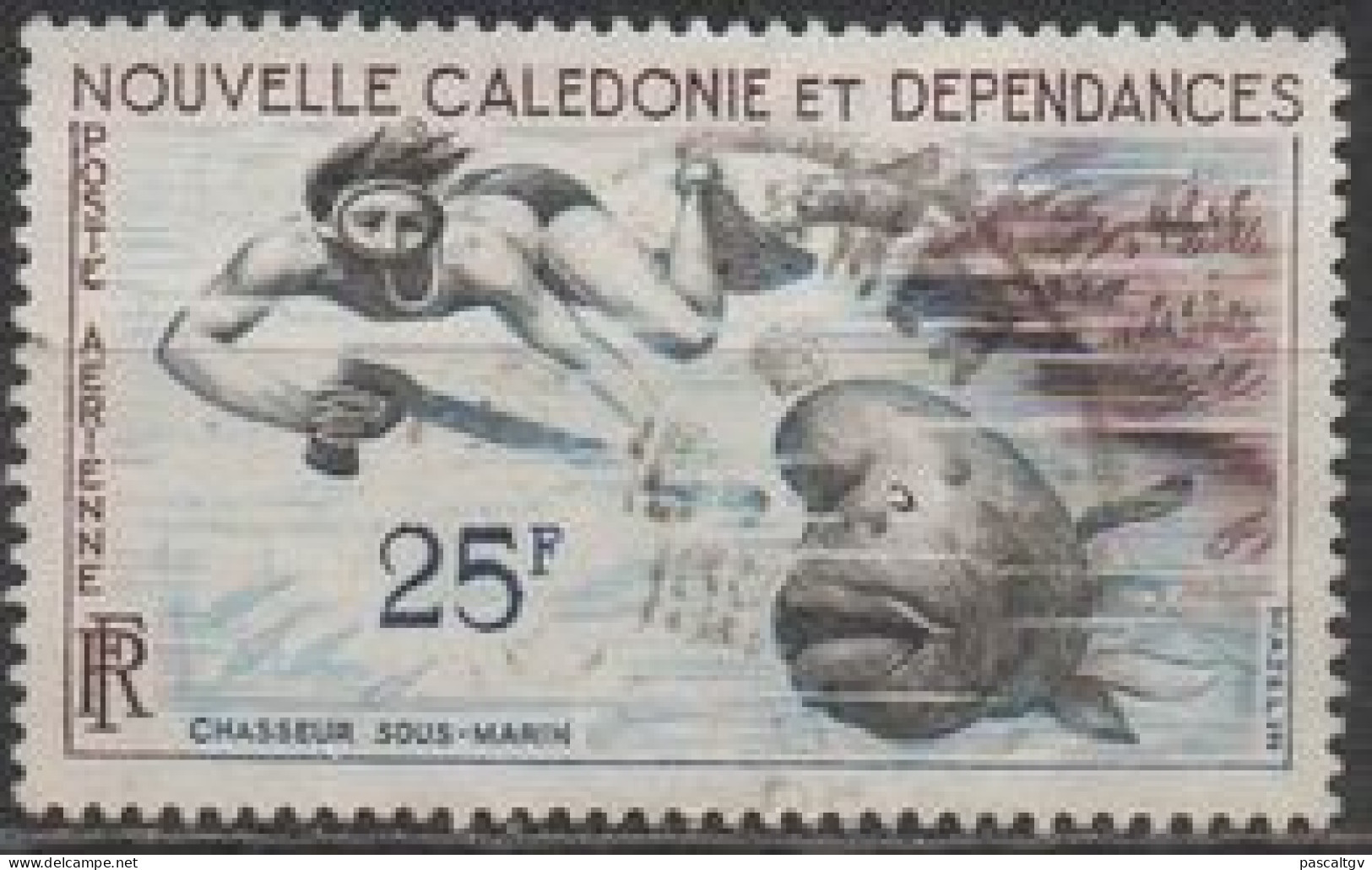 Nouvelle Calédonie - 1955/62 - PA N°69 Oblitéré - Oblitérés