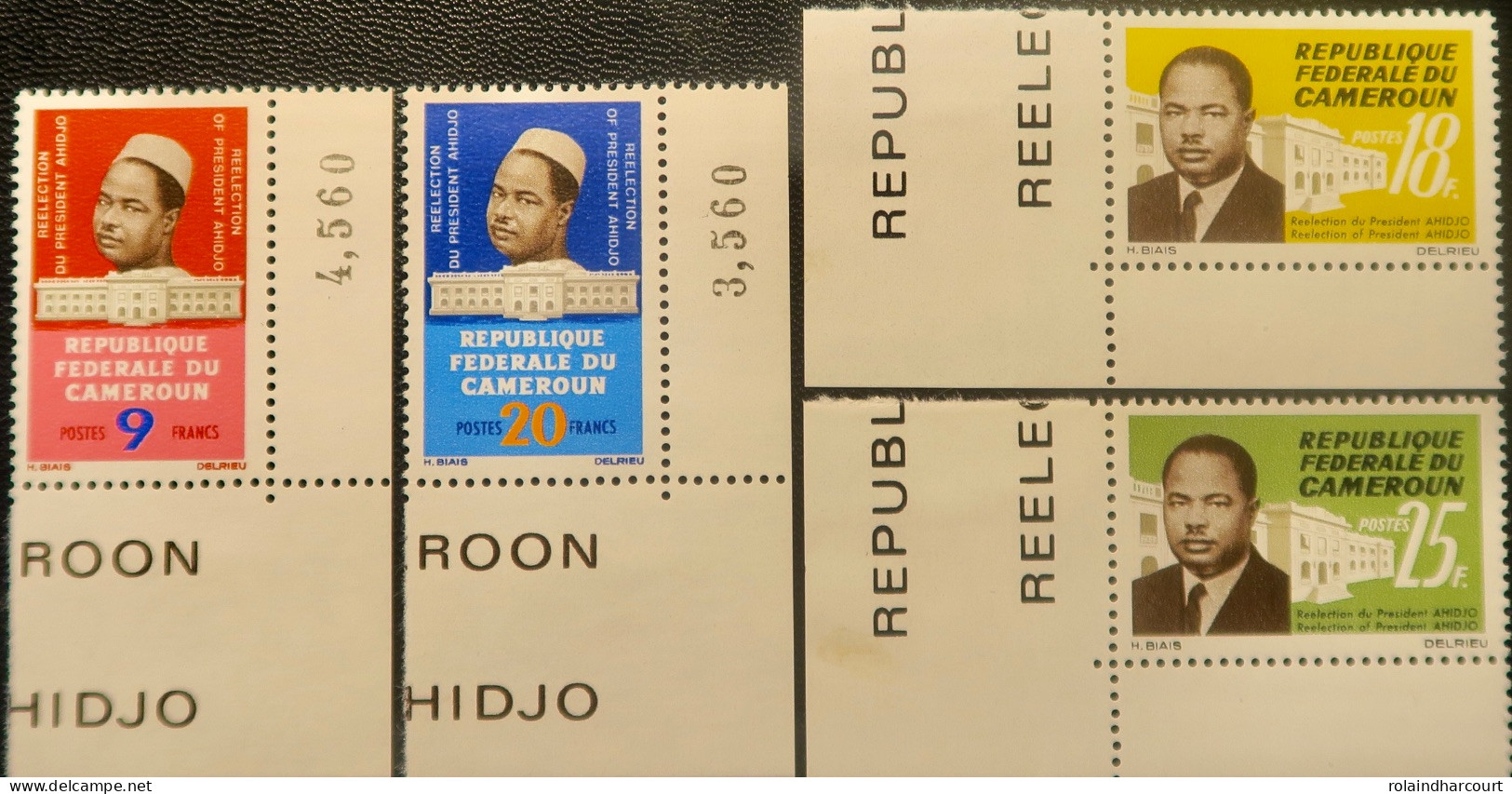 R2452/1822 - CAMEROUN - 1966 - N°405 à 408 NEUFS** BdF - Camerun (1960-...)