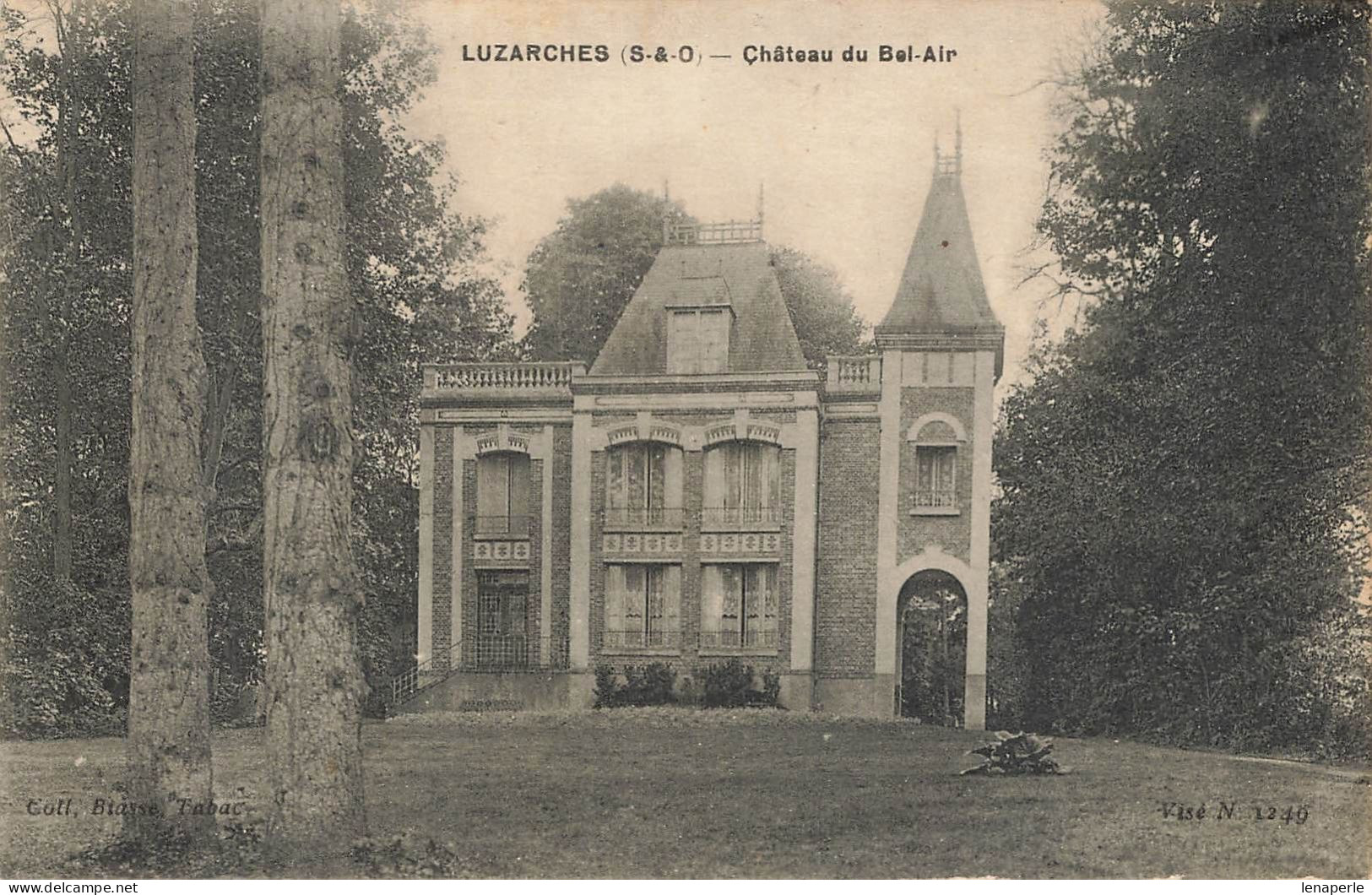 D5018 Luzarches Chateau Bel Air - Luzarches