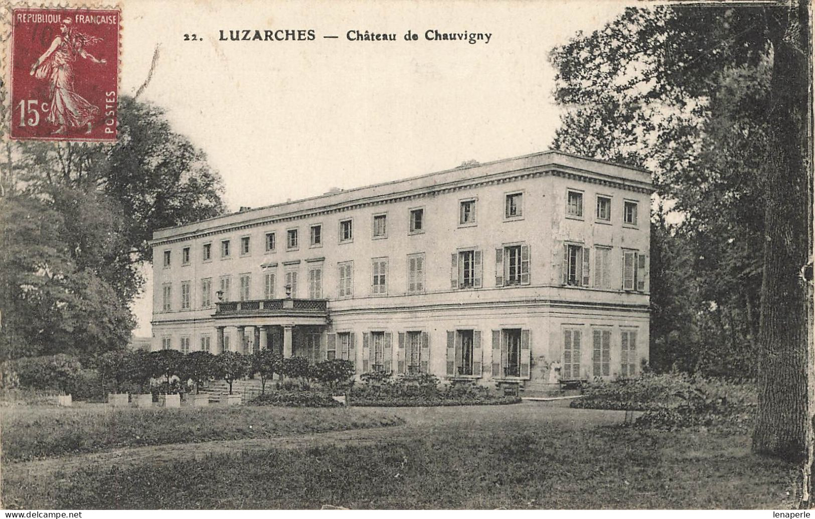 D5019 Luzarches Chateau De Chauvigny - Luzarches