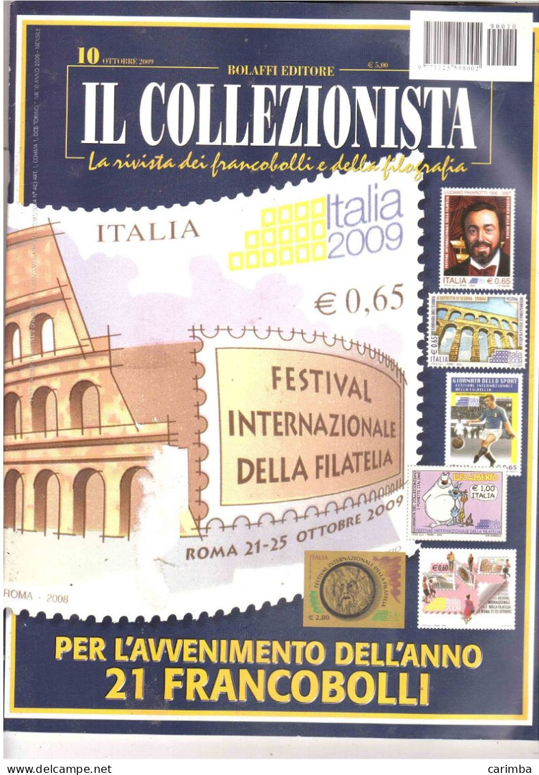 IL COLLEZIONISTA OTTOBRE 2009 - Italiaans (vanaf 1941)