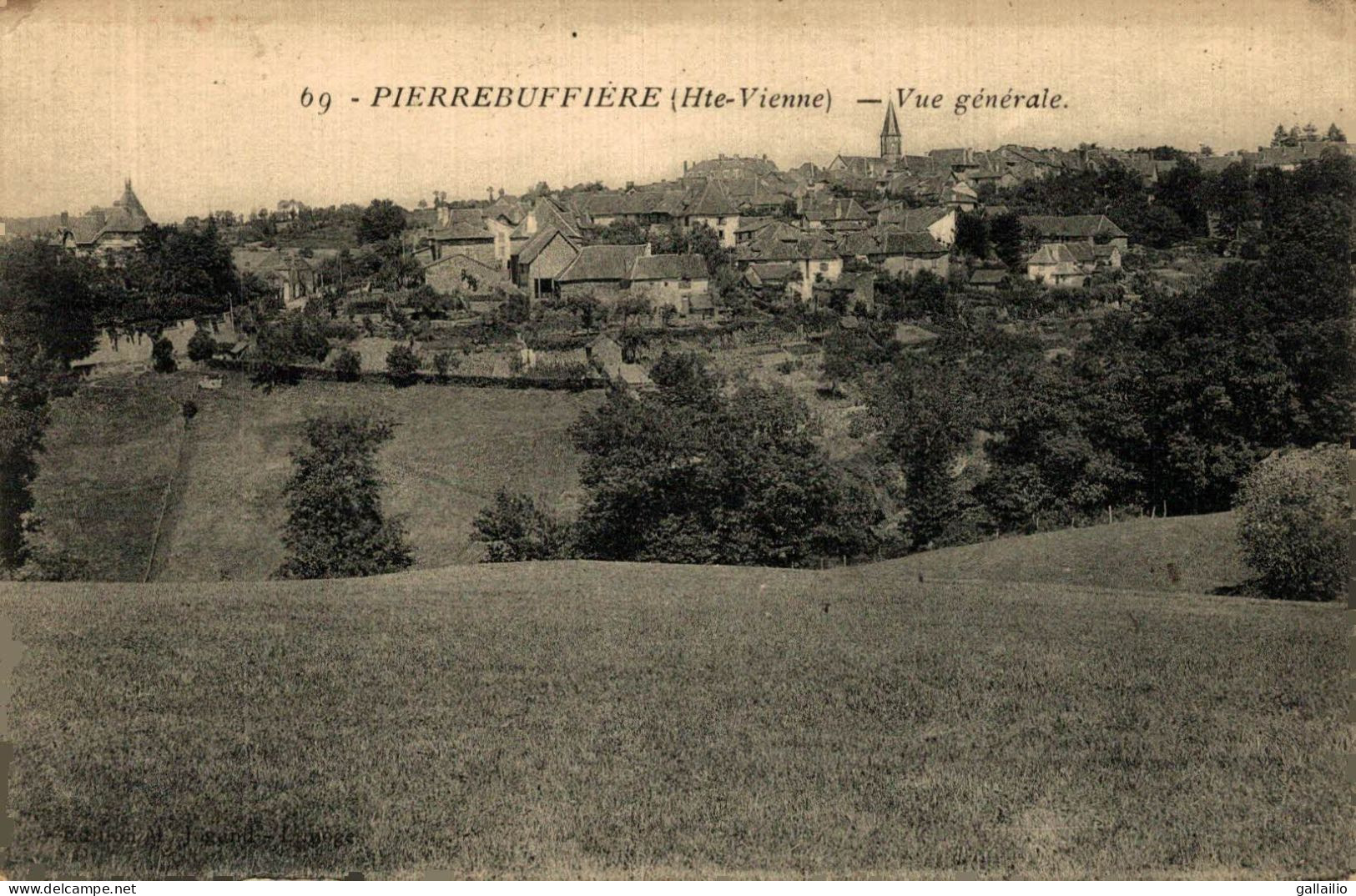 PIERRE BUFFIERE VUE GENERALE - Pierre Buffiere