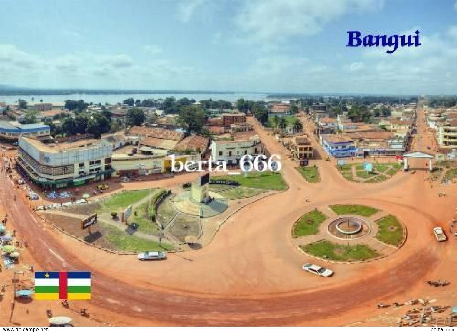 Central African Republic Bangui New Postcard - Centraal-Afrikaanse Republiek